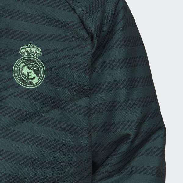 Svart Real Madrid Down Coat
