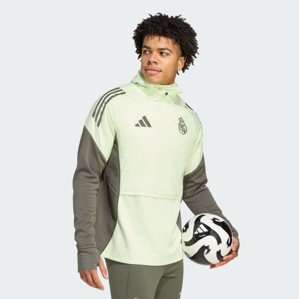zelená Zateplený top Real Madrid Tiro 25 Competition