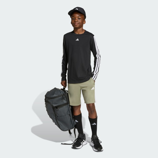 zwart Train Essentials Longsleeve Kids