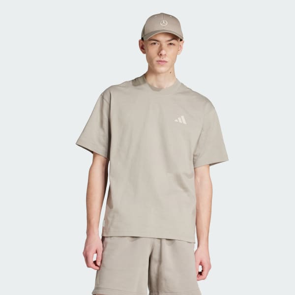 Beige T-shirt survêtement premium Mercedes - AMG Petronas Formula One Team