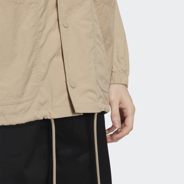 Brown adidas x CHARR Coach Jacket BXB17