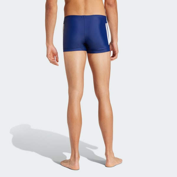Bleu Boxer de natation 3 bandes 5 cm