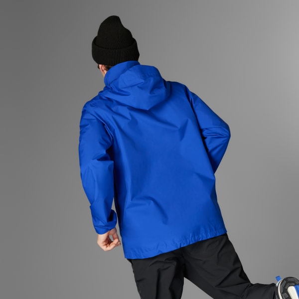 adidas Multi Essentials 2L Rain Jacket - Blue | adidas Türkiye