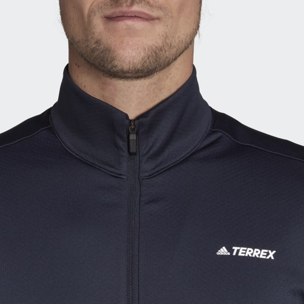 Μπλε Terrex Multi Primegreen Full-Zip Fleece Jacket