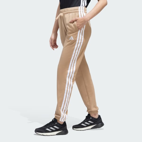 Brown 3 Stripes FT Cuffed Pants