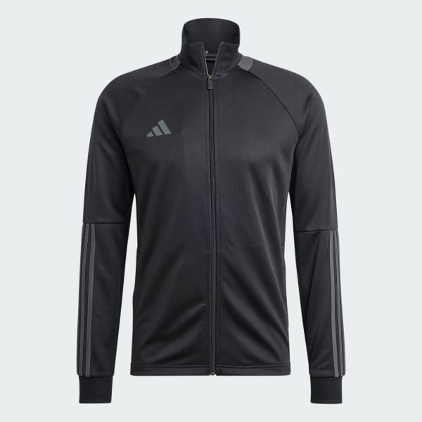 Black Sereno AEROREADY Cut 3-Stripes Slim Track Jacket