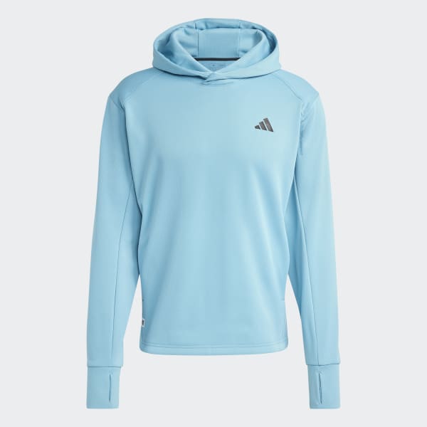 Blauw Made to be Remade AEROREADY Running Hoodie