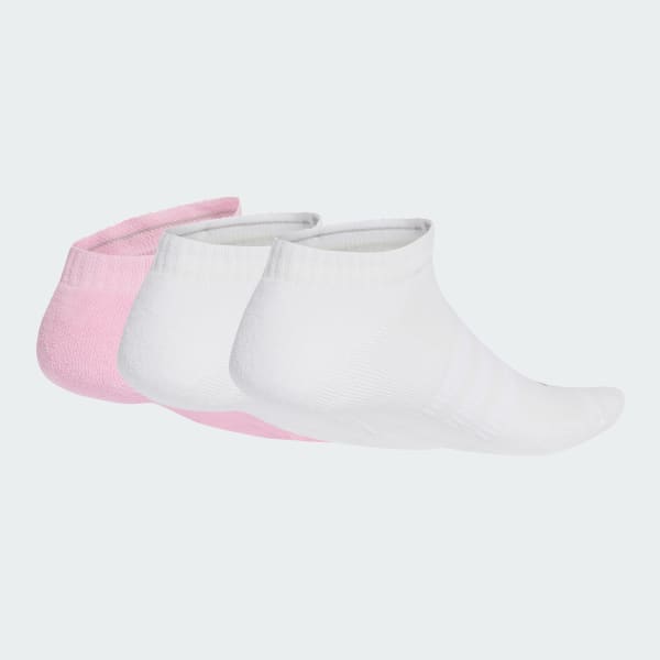 Blanco Medias Al Tobillo Acolchadas 3 Pares