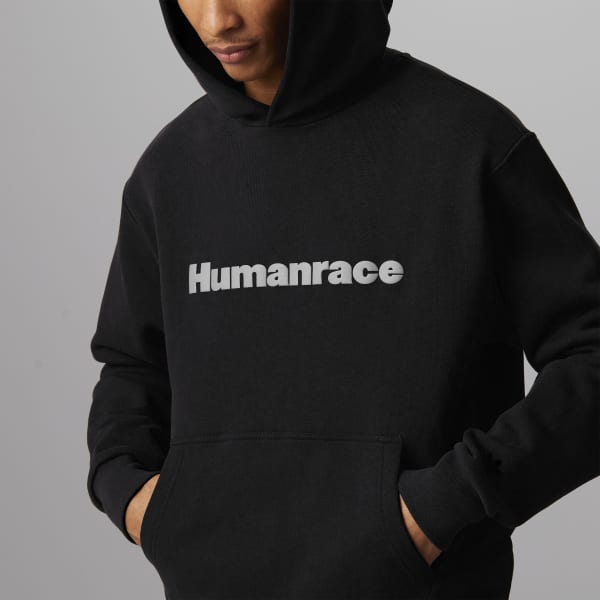 Black Pharrell Williams Basics Hoodie (Gender Neutral) ZF401