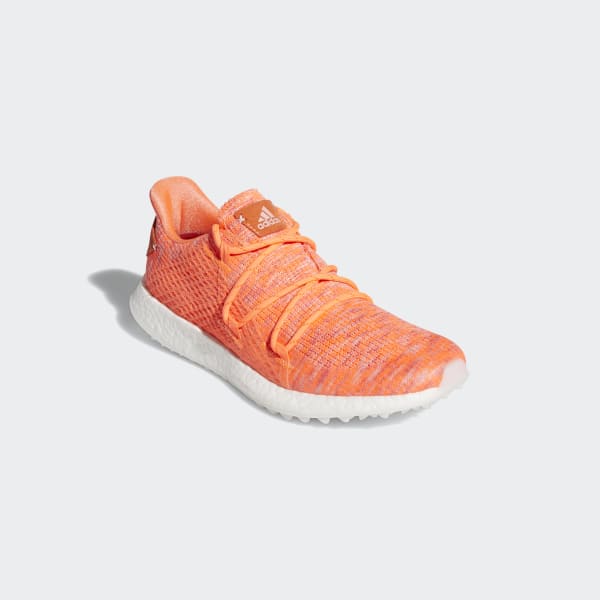 orange adidas golf shoes