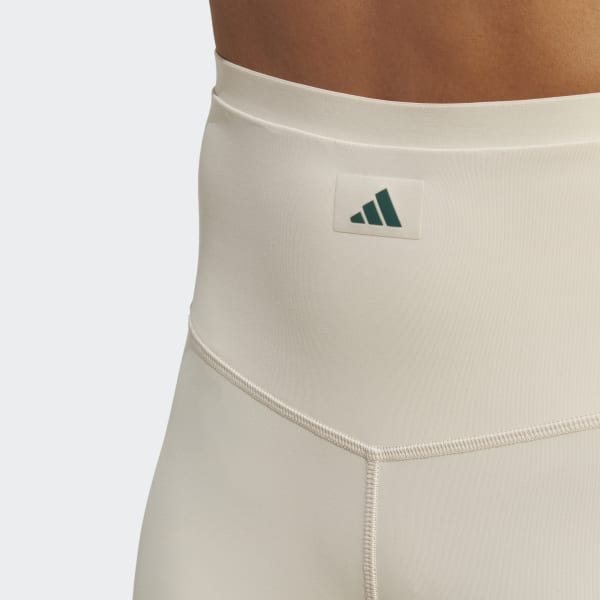 Beige Sports Club High-Waist 7/8 tights