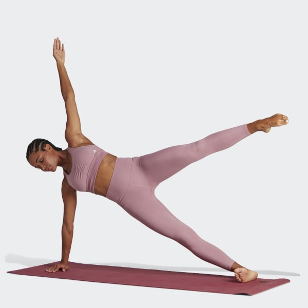 adidas yoga pink airy tee & adipure legging  Sportswear women, Yoga  activewear, Athletic outfits