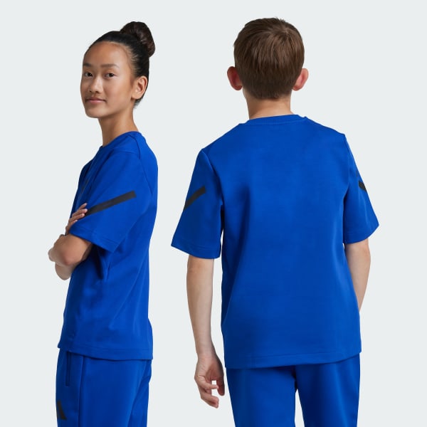 modrá Tričko adidas Z.N.E. Kids