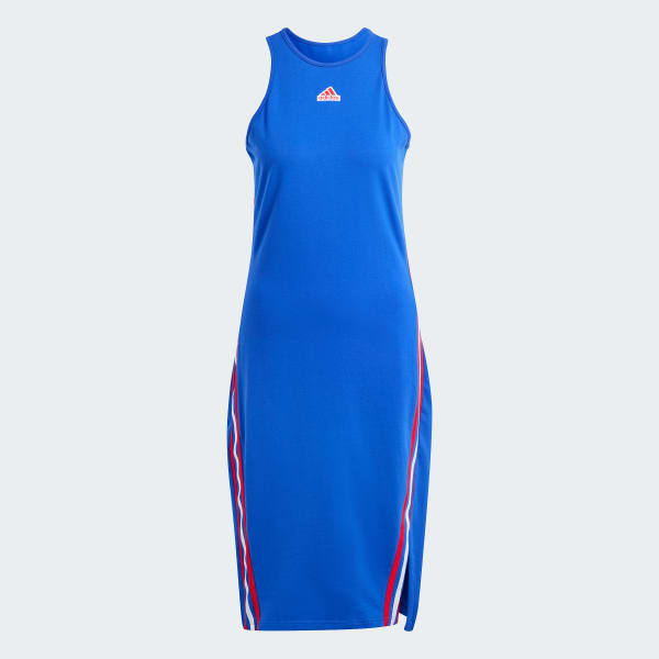 Blue Future Icons 3-Stripes Dress