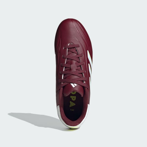 Burgundy Copa Pure II League Firm Ground Boots