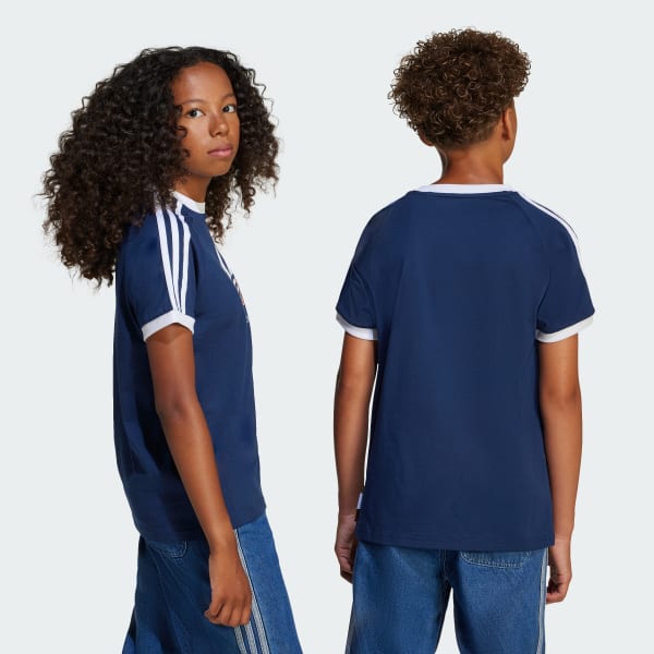 Mau-xanh-da-troi Áo Thun Dáng Suông adidas Originals