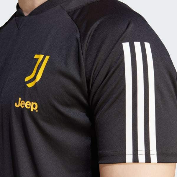 Juventus black training jersey new arrivals