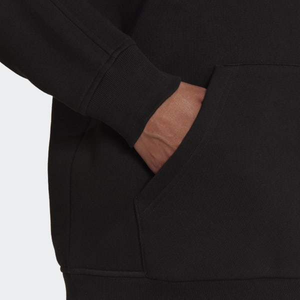 Svart ALL SZN Fleece Boyfriend Hoodie TO097