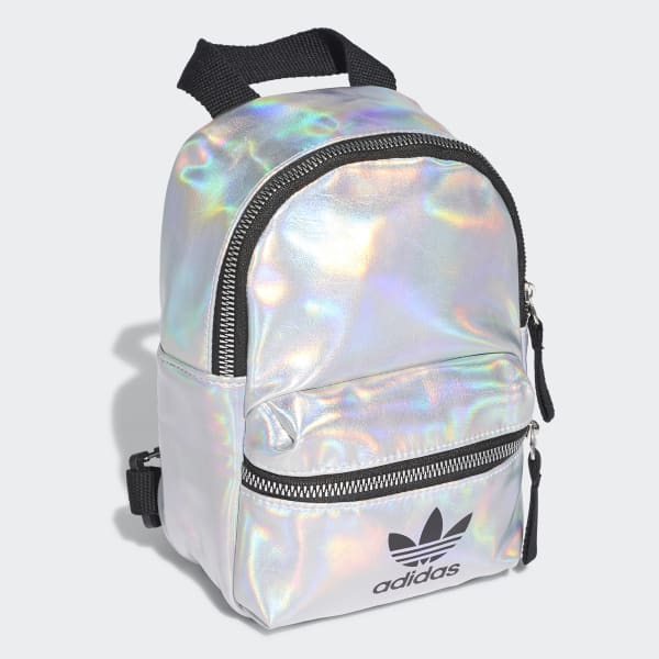 adidas backpack silver metallic