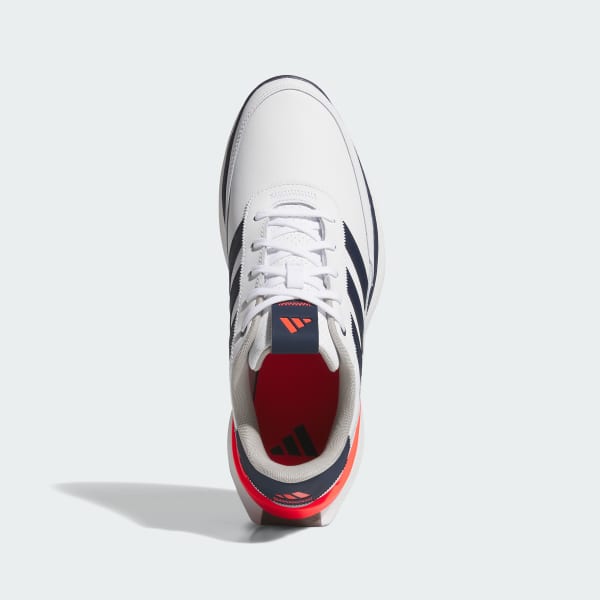 Blanco Zapatillas de Golf de Cuero Sin Clavos S2G 24