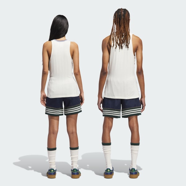 Blue Clot Knit Shorts by Edison Chen (Gender Neutral)