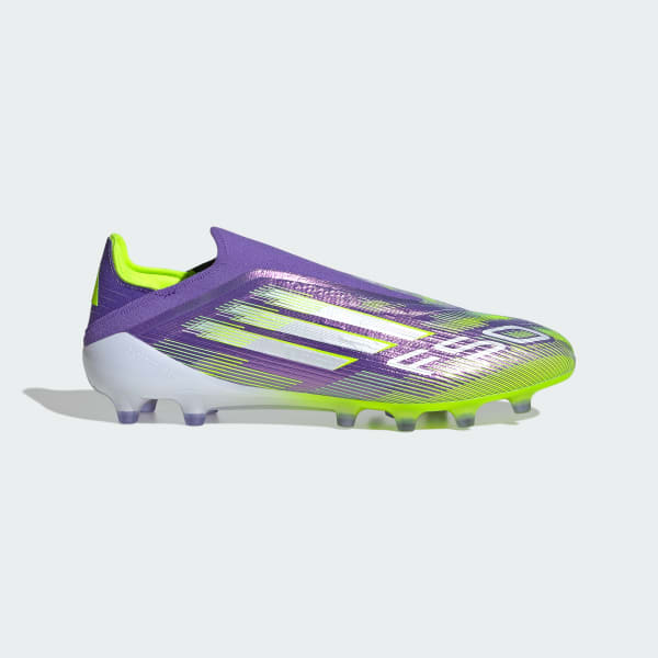 Roxo Chuteira Sem Cadarços F50 Elite Grama Artificial