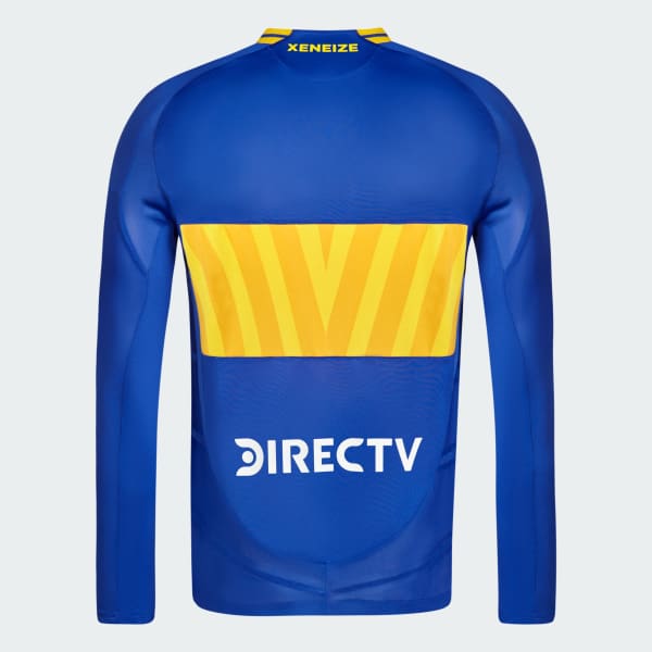 Azul Camiseta Titular Authentic Boca Juniors 24/25 Manga larga