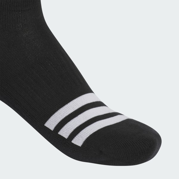 สีดำ ถุงเท้าหุ้มข้อ KR (3 คู่)