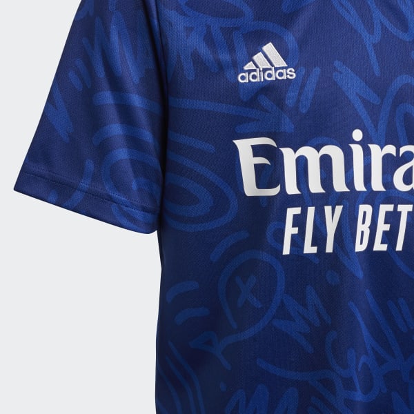 Blue Real Madrid 21/22 Away Jersey