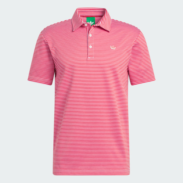 Purple Originals Stripe Pique Polo