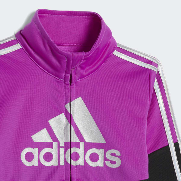 men's adidas colorblock tricot track jacket