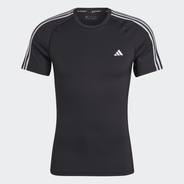 Polo De Entrenamiento Techfit 3 Tiras Negro adidas adidas Peru