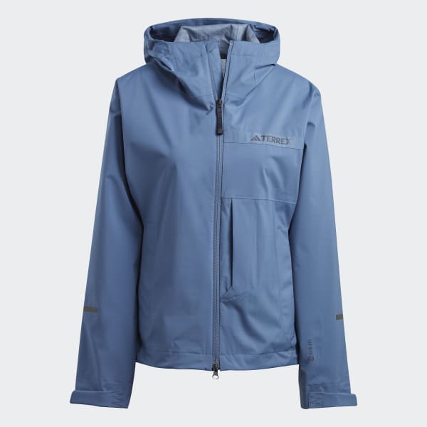 Blue Terrex Multi RAIN.RDY 2.5-Layer Rain Jacket