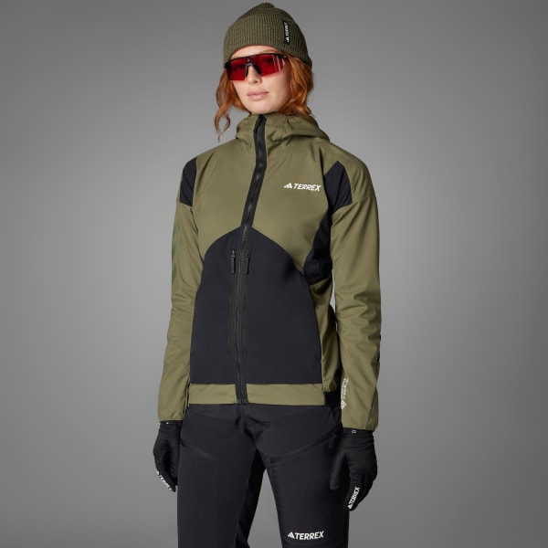 Vert Veste soft shell Terrex Techrock