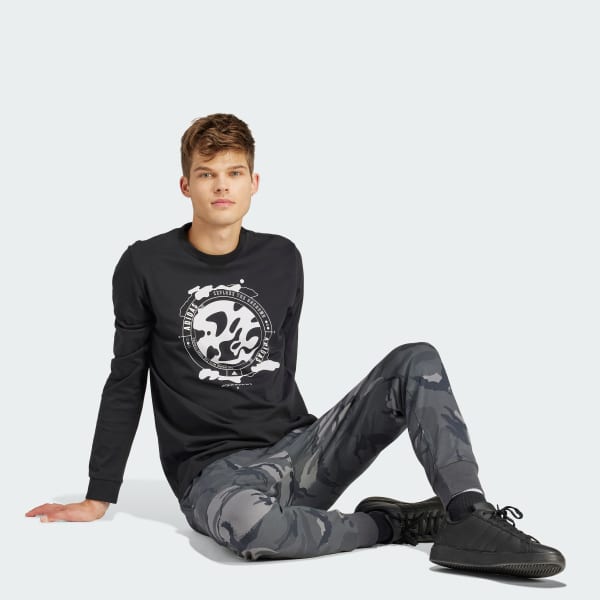 Adidas camo ls discount tee