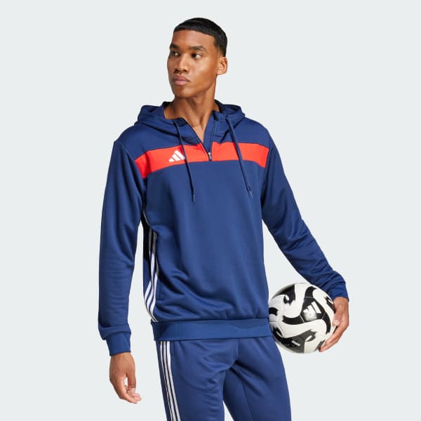 Azul Polera con Capucha Tiro 25 Essentials
