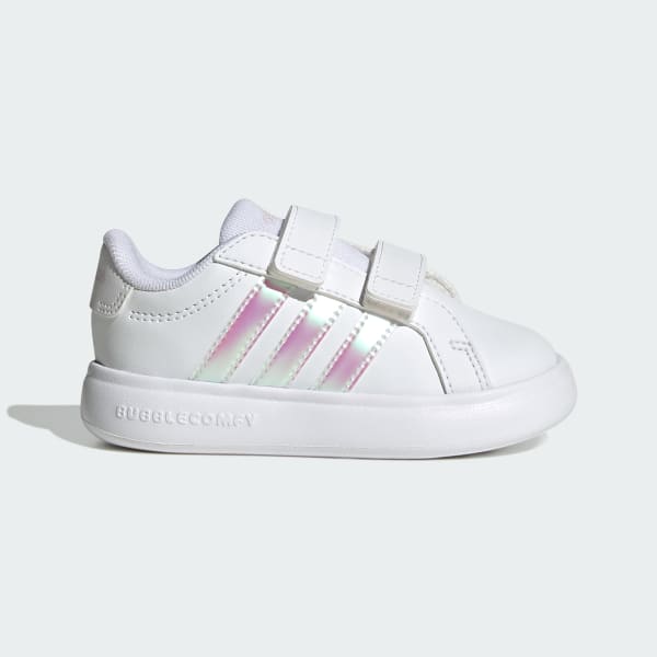 White GRAND COURT 3.0 BUBBLE SHOES INFANTS