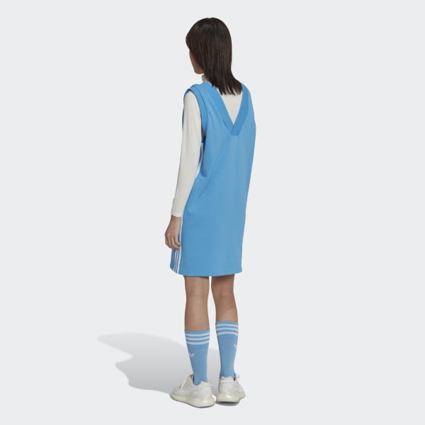 Blue Adicolor Classics Vest Dress