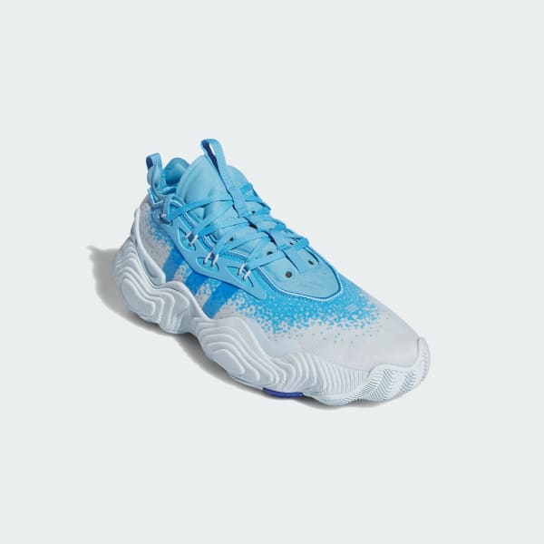 adidas Trae Young 3 Basketball Sneakers - Blue | Free