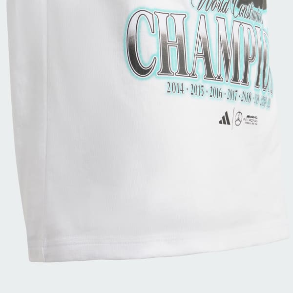 White Mercedes - AMG Petronas Formula One Team Graphic Tee