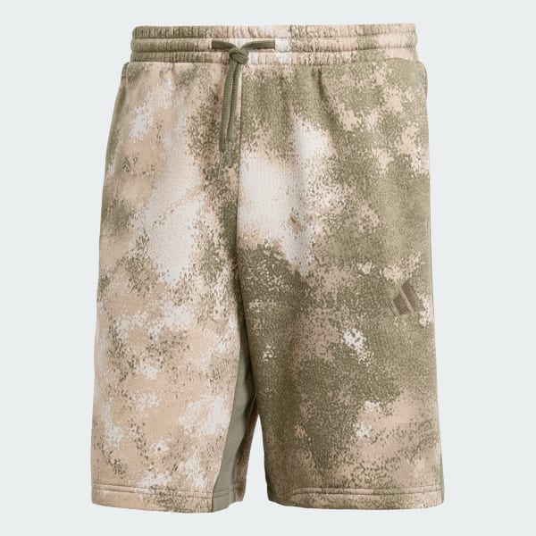 Multicolor AOP Colourblock Short