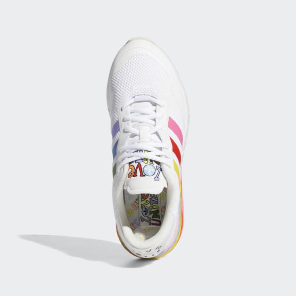 Blanco Zapatillas ZX 1K Boost Pride