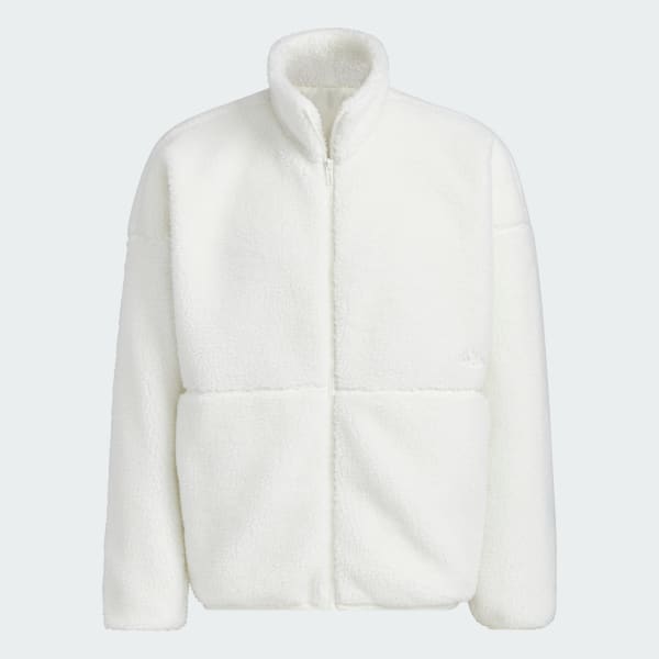 White 머스트해브 스몰 로고 루즈 핏 BOA 재킷