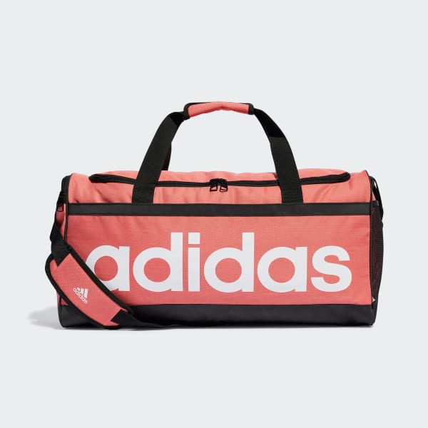Red Essentials Linear Duffel Bag Medium
