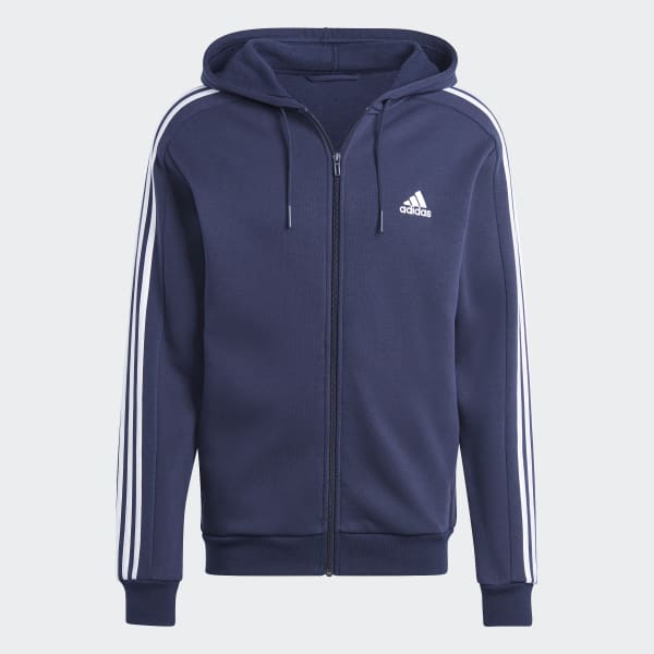 Mavi Essentials Fleece 3-Stripes Full-Zip Kapüşonlu Üst
