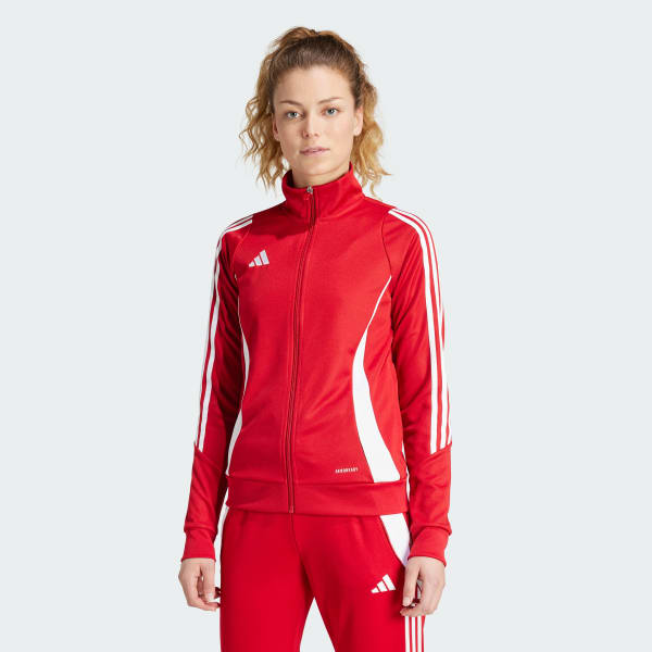 adidas Tiro 24 Training Jacket - Red | Women's Soccer | adidas US