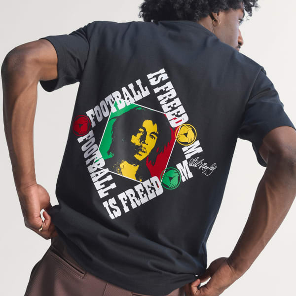 สีดำ เสื้อยืด Bob Marley Originals