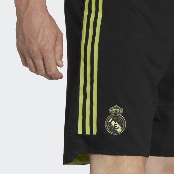 Schwarz Real Madrid 22/23 Ausweichshorts Authentic KMM29