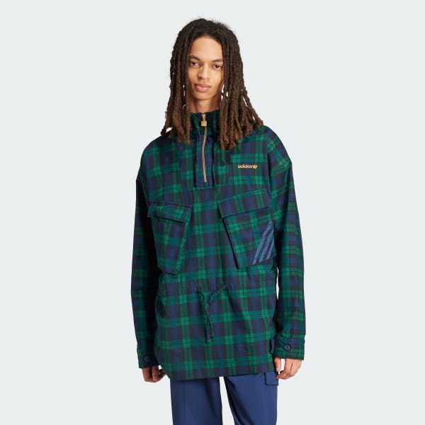 Blue Windbreaker