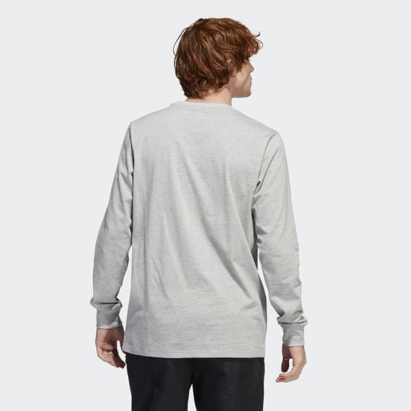 Siva Tričko Triple Curb Long Sleeve TG656